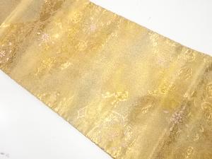 華紋模様織出し袋帯